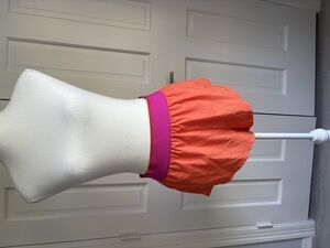 Free People Movement Running Shorts, S, Orange/hot pink